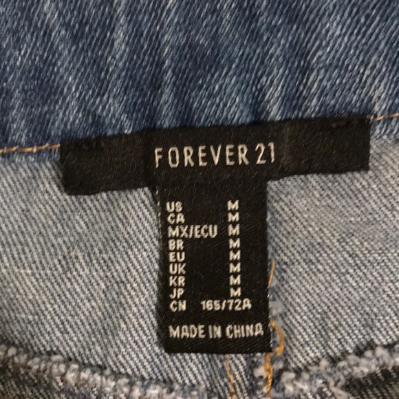FOREVER21 | Button Up Jean Skirt - Picture 4 of 4